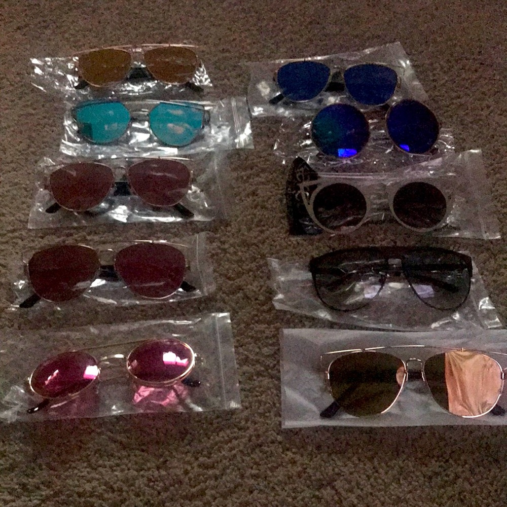unisex sunglasses for men are women and sold as a bundle (one size fits all